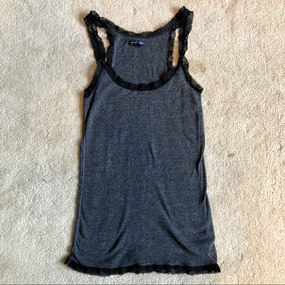 American Eagle Lace Tank Top - Picture 1 of 4